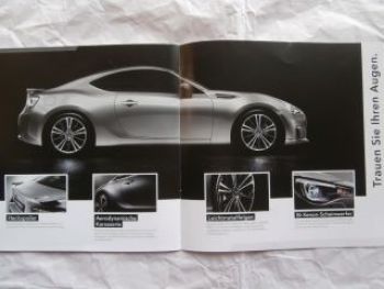 Subaru BRZ Prospekt Juni 2012 NEU