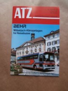 ATZ 7/8 1984 Omnibustechnik 1984, Nissan Silvia,Quarzdruckaufneh