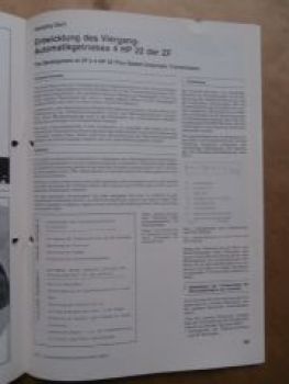 ATZ 6/1983 Motoren des 190/190E W201, BMW 524td Motor E28