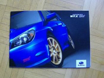 Subaru Impreza WRX STi Prospekt 9/2005 +Preise