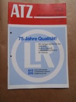 ATZ 1/1988 BMW M20 Motoren 2,0l 2,5l 2,7l,E34