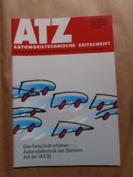 ATZ 9/1993 C-Klasse W202,BMW Adaptive Getriebesteuerung,