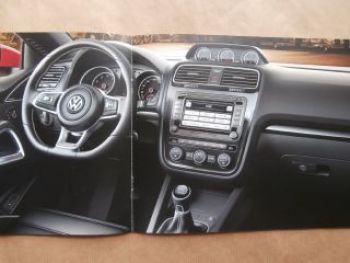 VW Scirocco +R-Line Prospekt März 2014 NEU