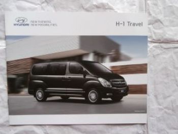 Hyundai H-1 Travel Prospekt Februar 2013 NEU