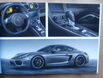 Porsche Cayman Exclusive Dezember 2013 Buch NEU