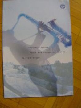 VW Radio und Navigationssysteme Prospekt 5/1999