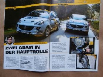 Auto Bild Motorsport Opel Adam Rallye Cup Sonderdruck 2014