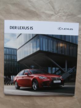 Lexus IS (XE3) 300h +F Sport Oktober 2017 +Preisliste