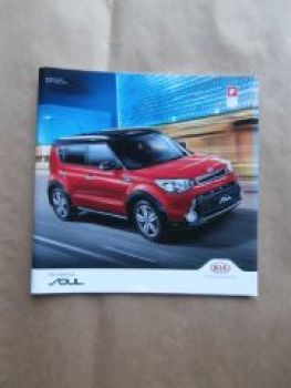 Kia Soul Prospekt Februar 2014 +Preisliste NEU