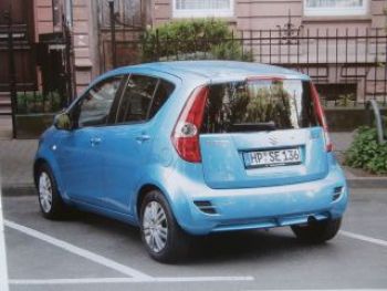 Suzuki Splash Prospekt Juli 2013 NEU