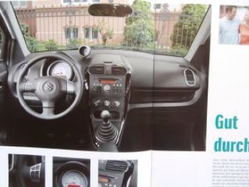 Suzuki Splash Prospekt Juli 2013 NEU