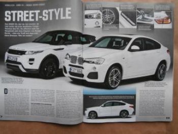 Auto Zeitung 7/2014 Genfer Salon +DVD,X4 F26 vs.Range Rover Evoq