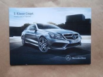 E220CDI E250CDI E350 BlueTEC,E200-E500 BR207 Coupé 4/2014