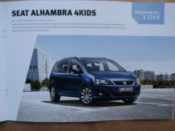 Seat Alhambra 4You 4Kids Sport Sondermodelle April 2014