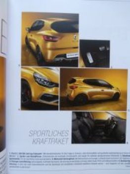 Renault Clio & Grandtour +R.S. +GT Prospekt Juli 2013 NEU