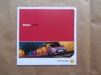 Renault Twingo +Paris +Zubehör Prospekt Dezember 2013