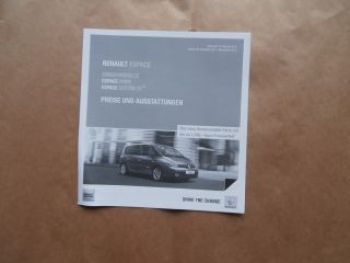 Renault Espace +Paris +Edition 25th 15. Februar 2014 NEU