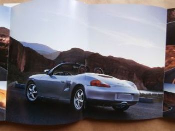 Porsche Boxster Prospekt/Buch (986) Juli 1998