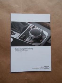 Audi MMI Navigation plus Anleitung Deutsch Oktober 2013 NEU