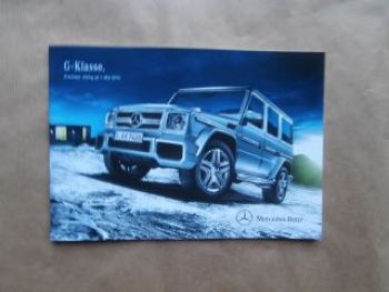 G-Klasse BR463 G350 BlueTEC G500 G63 AMG G65 AMG 5/2014