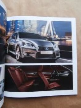 Lexus Modellprogramm RX CT IS LS GS Oktober 2013 NEU