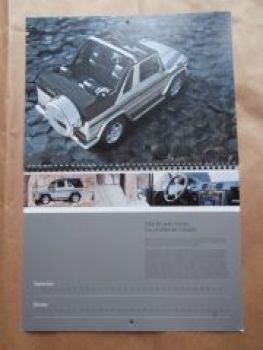 Mercedes Benz A4 Format Kalender W209,R171,BR230,G-Klasse Cabrio