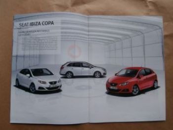 Seat Copa Ibiza Leon Altea Prospekt Mai 2011 NEU