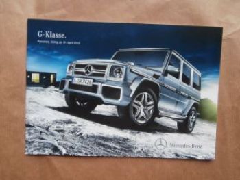 G-Klasse G350BlueTEC G500 G63 AMG G65 AMG G500 Cabrio