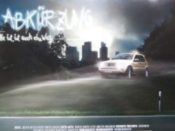 Mercedes Benz TAXI Kalender 2005 Licht aus Film ab