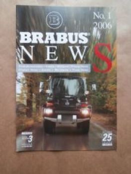 Brabus News 1/2006 S-Klasse W221,Viano Multimedia,Unimog XXL