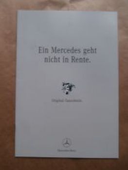 Mercedes Benz Original-Tauschteile Prospekt