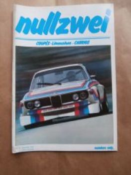 nullzwei magazin Nr.24 September 1989 318iS E30,E3 Historie