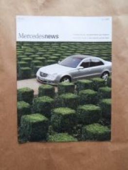 Mercedes news 4/2007 E-Klasse W211 Bleutec,CLS 350CGi,F700