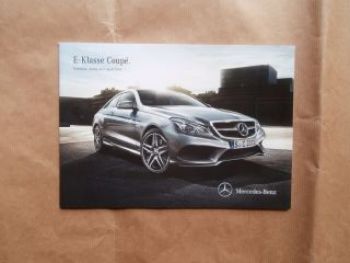 Mercedes Benz E-Klasse Coupé BR207 7.4.2014 NEU