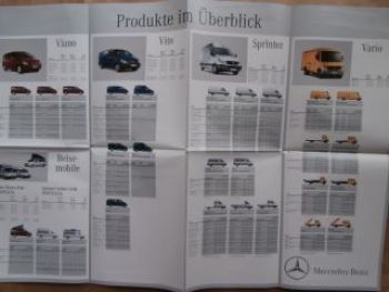 Mercedes Benz Viano,Vito,Sprinter,Vario Prospekt Poster 12/2006