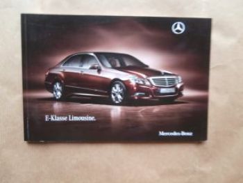 Mercedes Benz E-Klasse Limousine BR209 März 2009 NEU
