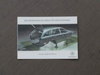 Mercedes Benz T-Modell W211 Hologramm Rarität