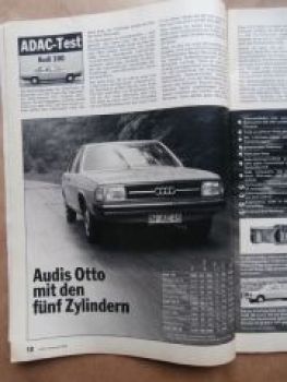 ADAC motorwelt 9/1976 Audi 100L LS,Fiat 132,Ford Granada,