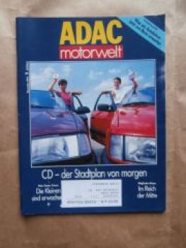 ADAC motorwelt 11/1994 Vergleich Corsa B vs. Punto vs. Polo 6N