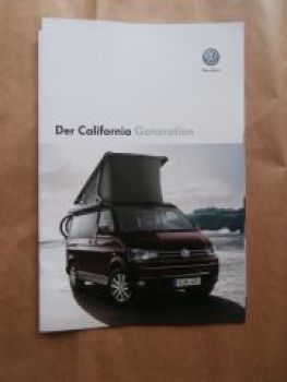 VW T5 California Generation Prospekt Mai 2014 NEU