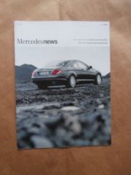 Mercedes news 3/2006 CL-Klasse BR216,Pro-Safe,CLS,ML420CDi