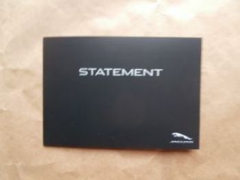 Jaguar Statement Unterstatement XF +Sportbrake Juli 2014