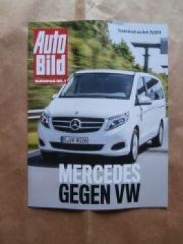 Auto Bild 25/2014 Mercedes V220CDI vs. VW T5 2.0TDI