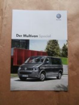 VW T5 Multivan Special Prospekt Mai 2014 NEU