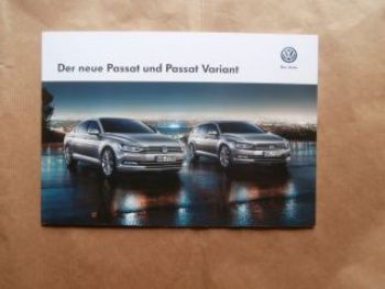 VW Passat +Variant Typ B8 Neues Modell Juni 2014 NEU