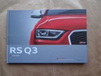 Audi RS Q3 Typ 8U Buch Prospekt April 2014 NEU