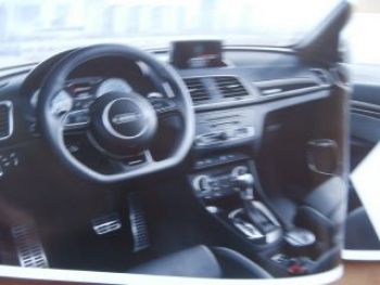 Audi RS Q3 Typ 8U Buch Prospekt April 2014 NEU