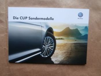 VW Cup Sondermodelle up! Golf7 Beetle Touran Tiguan Eos Caddy T5