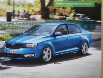 Skoda Rapid Drive März 2014 Prospekt NEU