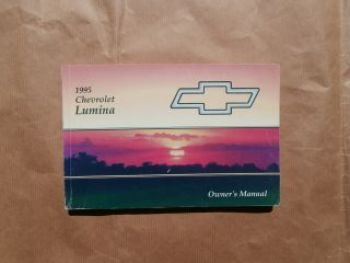 Chevrolet Lumina Owners Manual 1995 USA Englisch Rarität